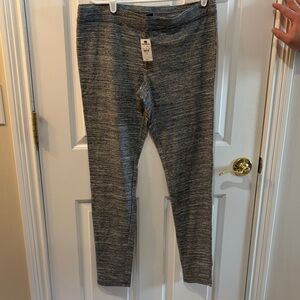 Express grey stripped legging